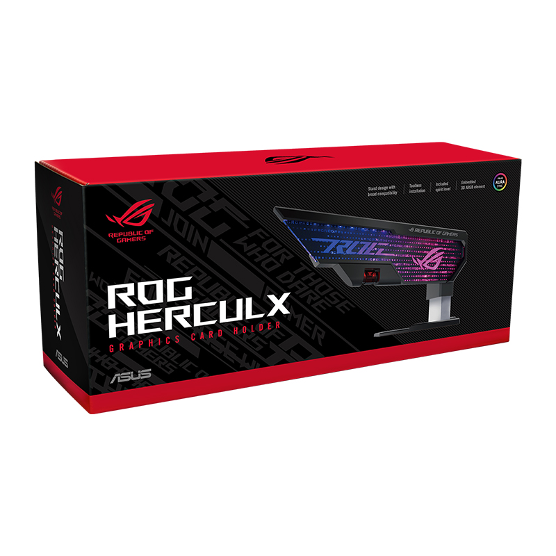 ASUS ROG Herculx Graphics Card Holder Black (90DA0020B00000